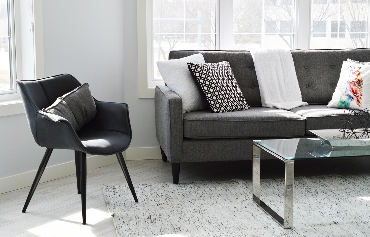 Living room, chair, sofa — "Discover the Best Columbia Windows for Style and Performance"